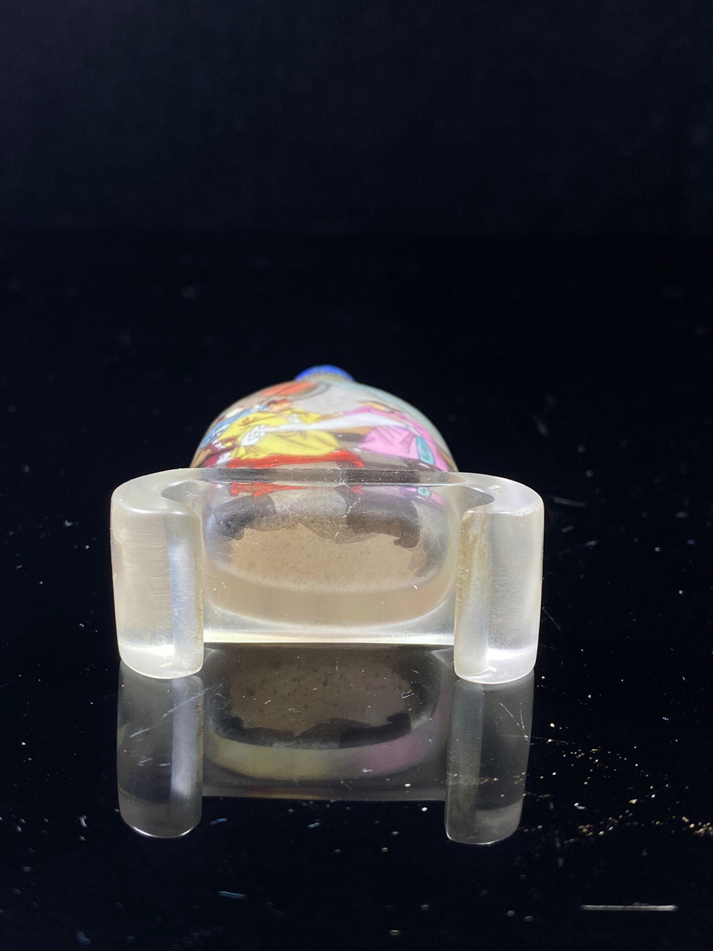 Chinese antique glass inner painted snuff bottle