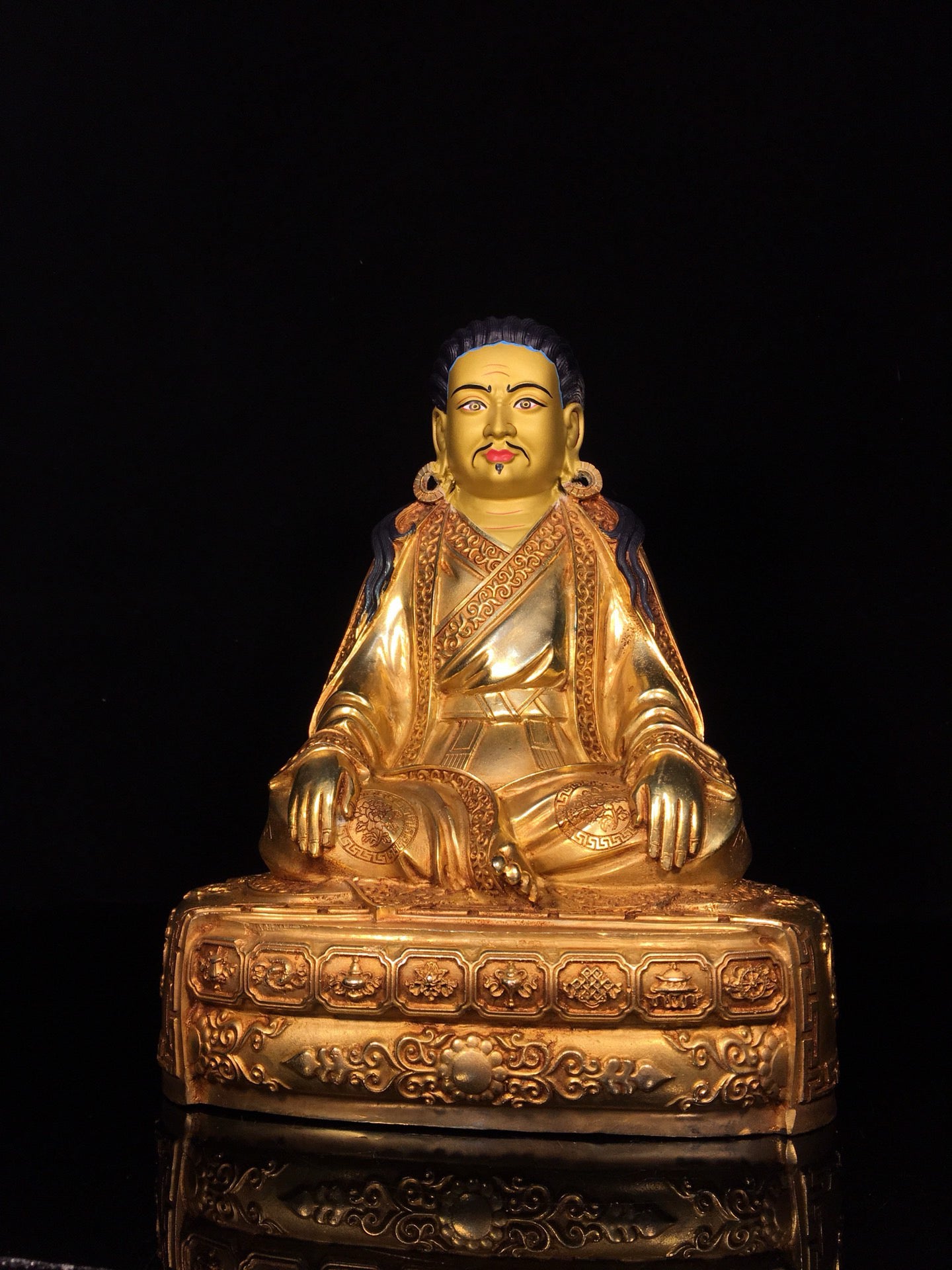 Chinese Antique Pure Copper Martha Master
