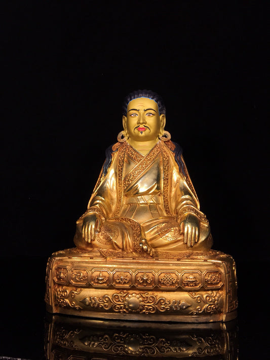 Chinese Antique Pure Copper Martha Master