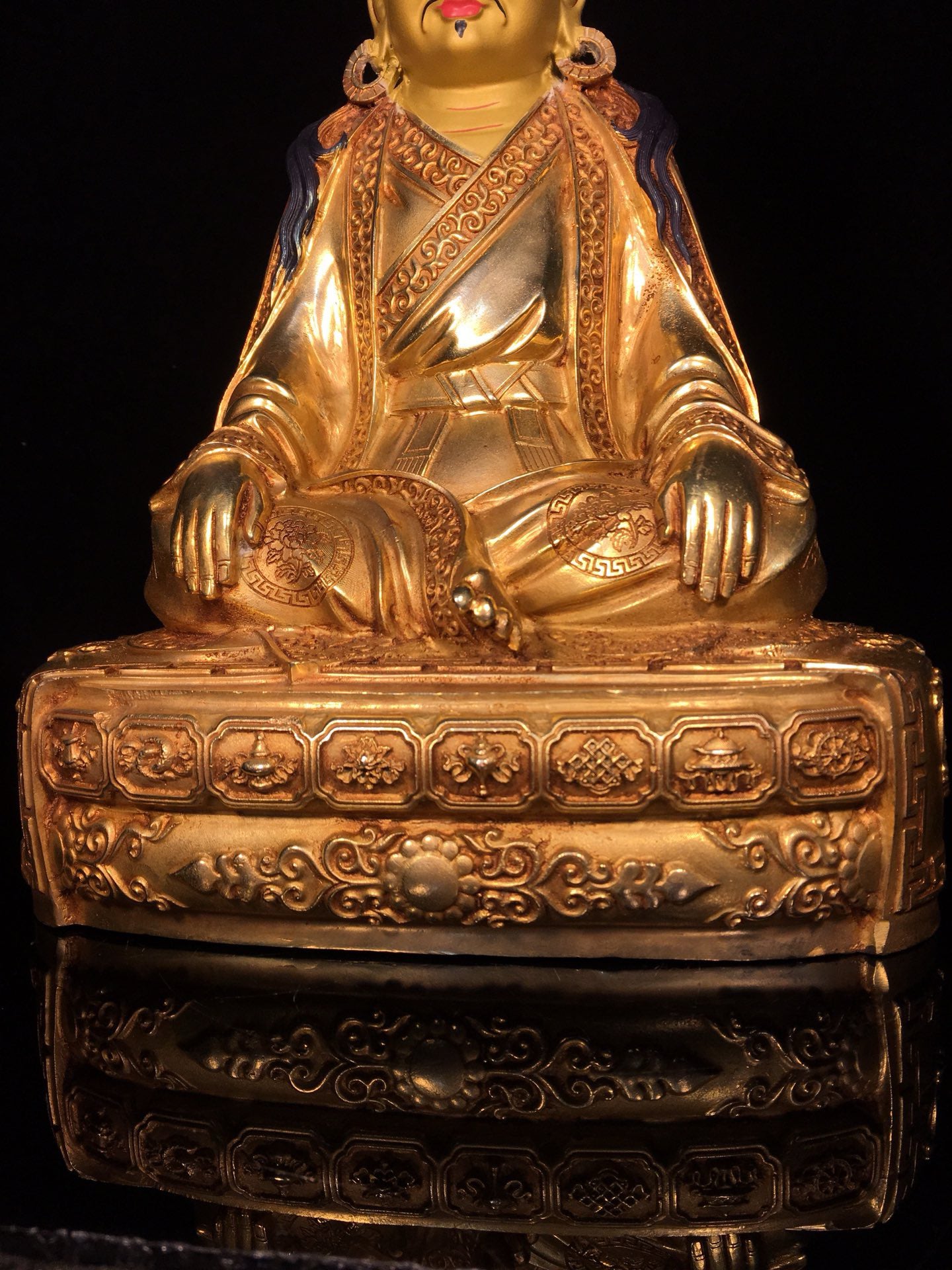 Chinese Antique Pure Copper Martha Master