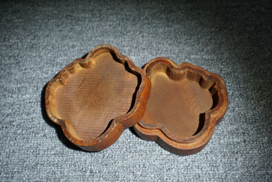 Pear wood jewelry box