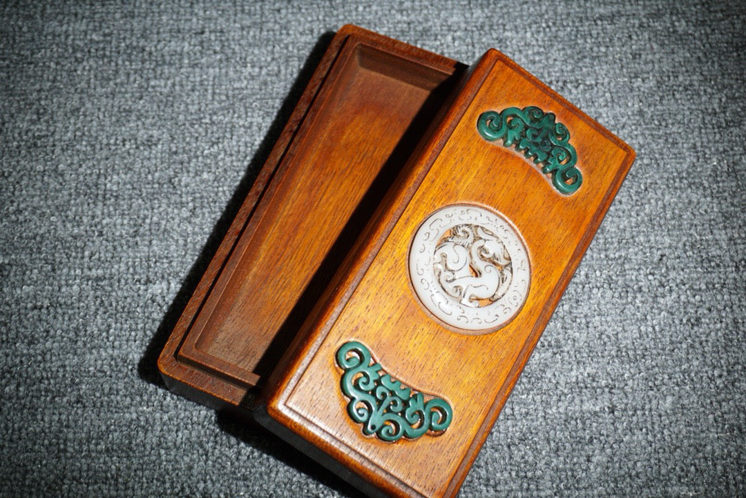 Pear wood jewelry box