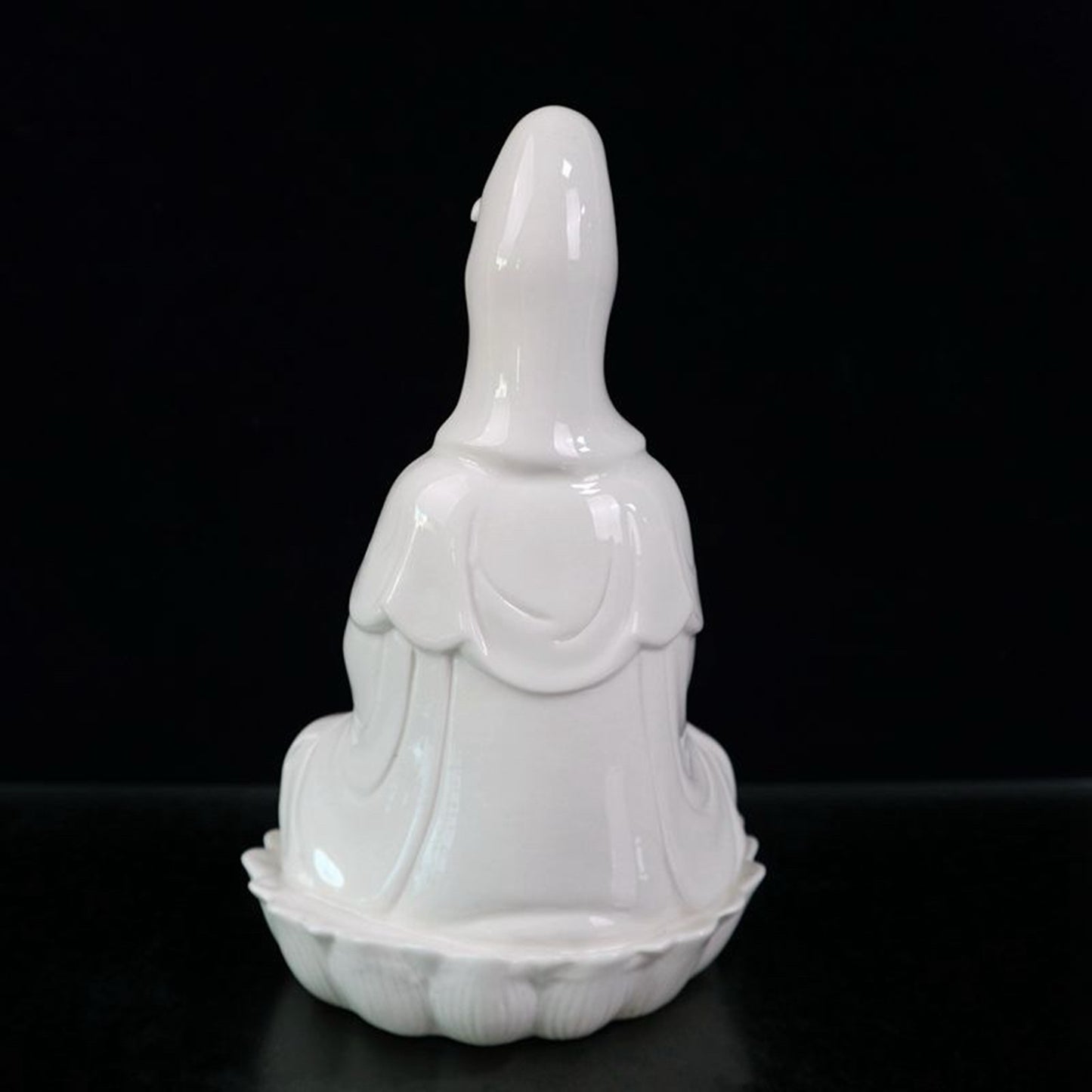 Ceramic white glazed Guanyin character ornaments