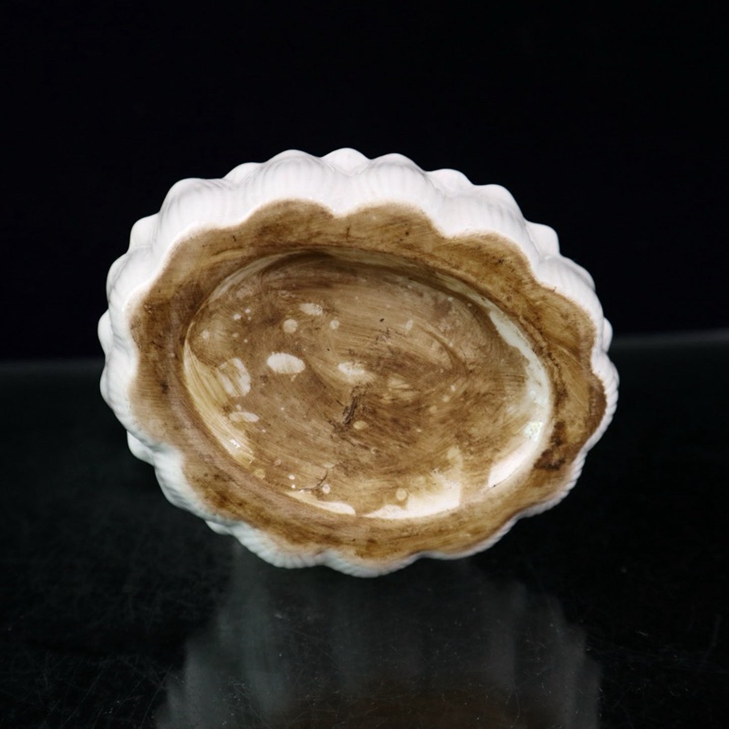 Ceramic white glazed Guanyin character ornaments