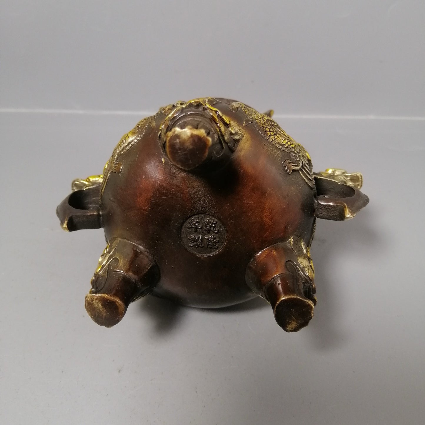 Chinese antique pure copper incense burner ornaments