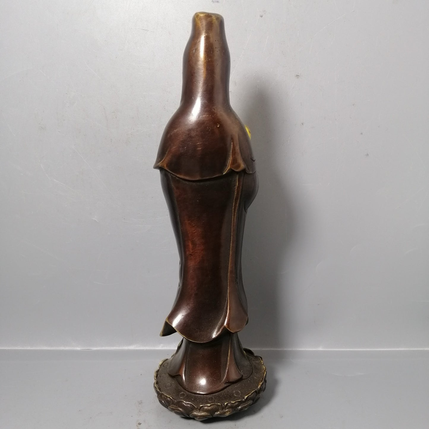 Chinese antique pure copper Guanyin ornaments