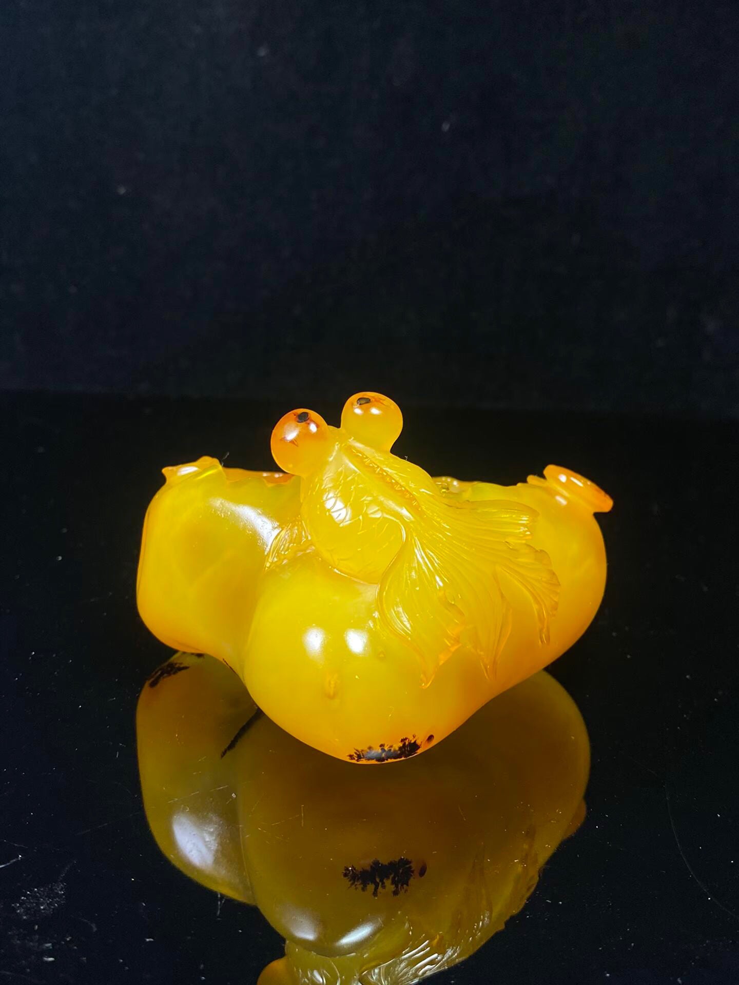 Chinese antique agate washed with water