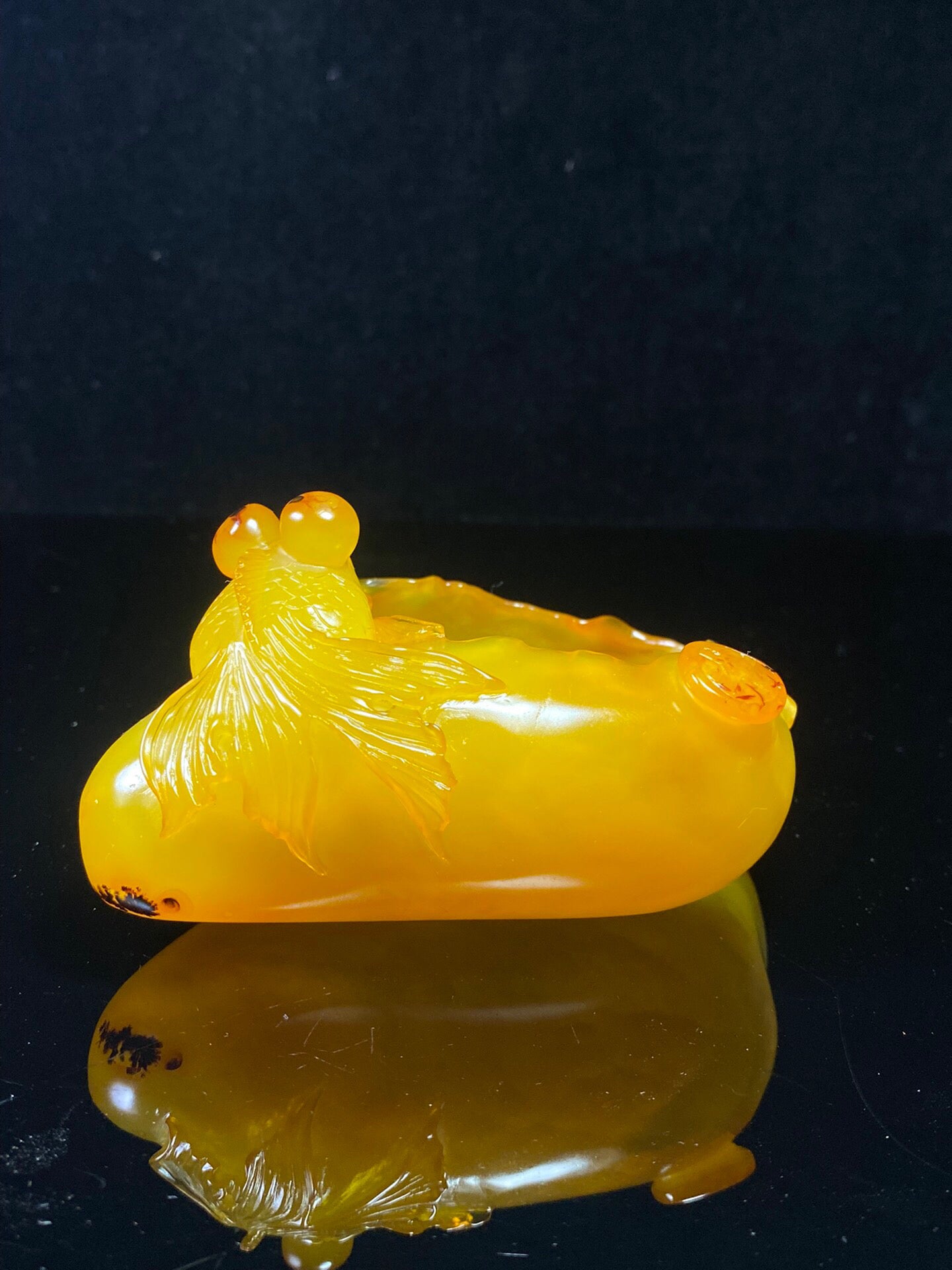 Chinese antique agate washed with water