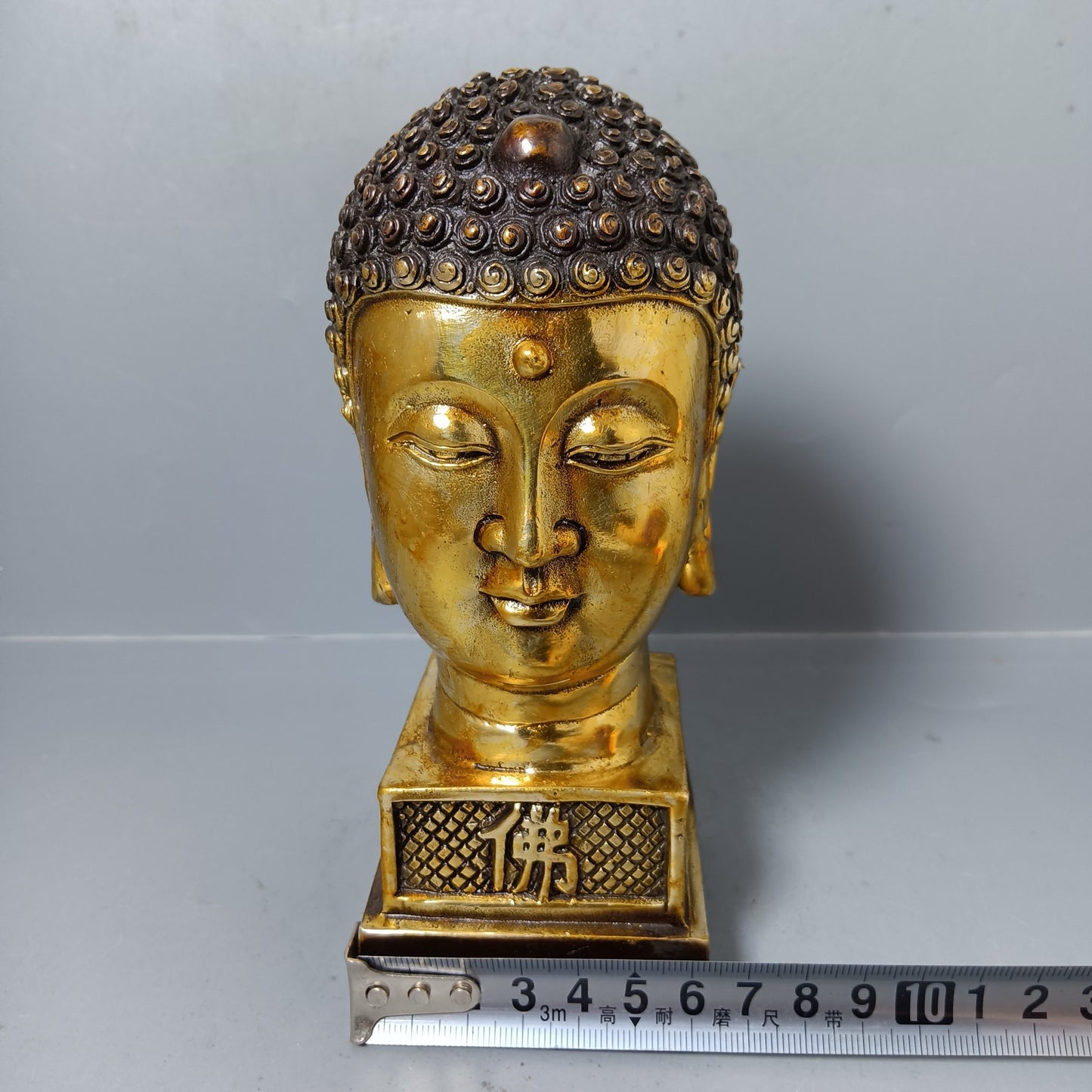 Chinese antique pure copper Shakyamuni ornaments