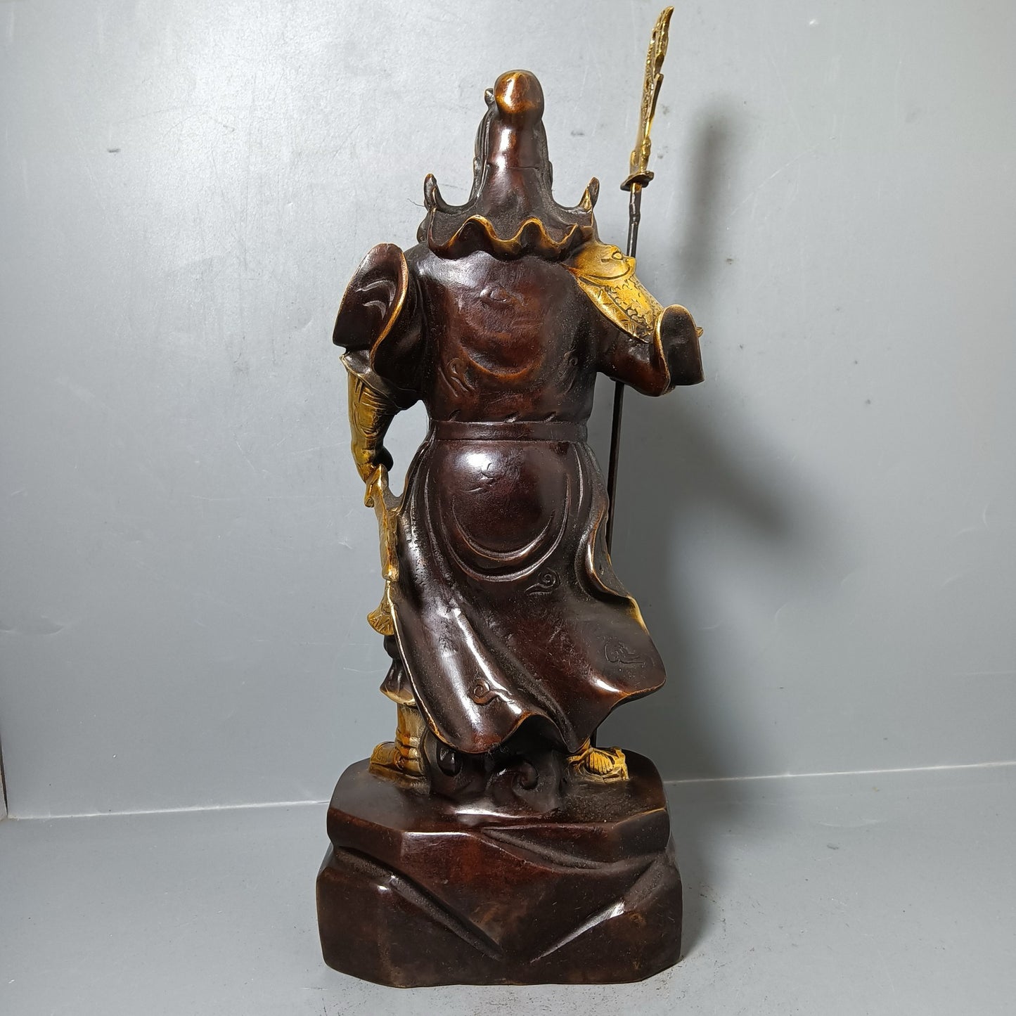 Chinese antique pure copper Guan Gong ornaments