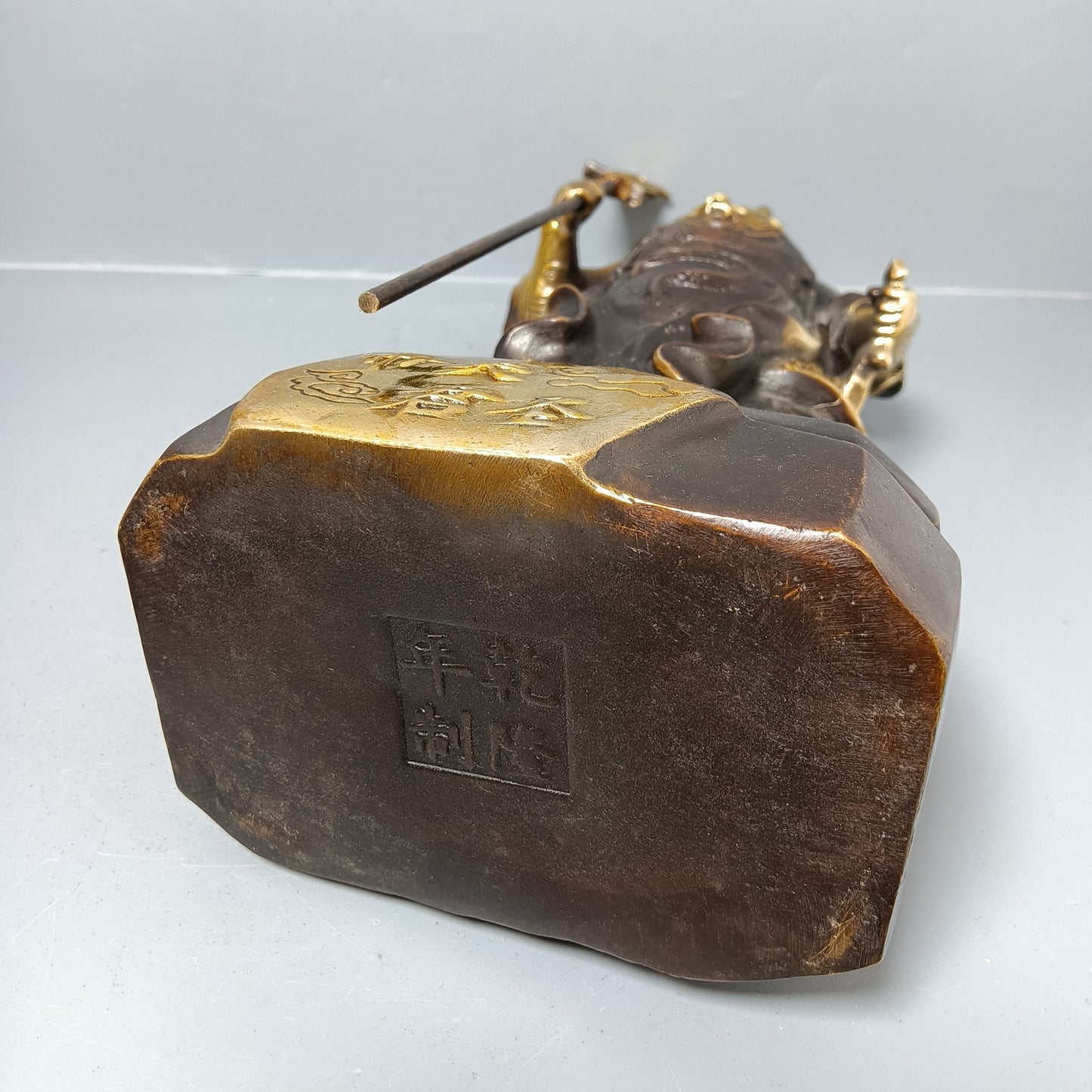 Chinese antique pure copper Guan Gong ornaments