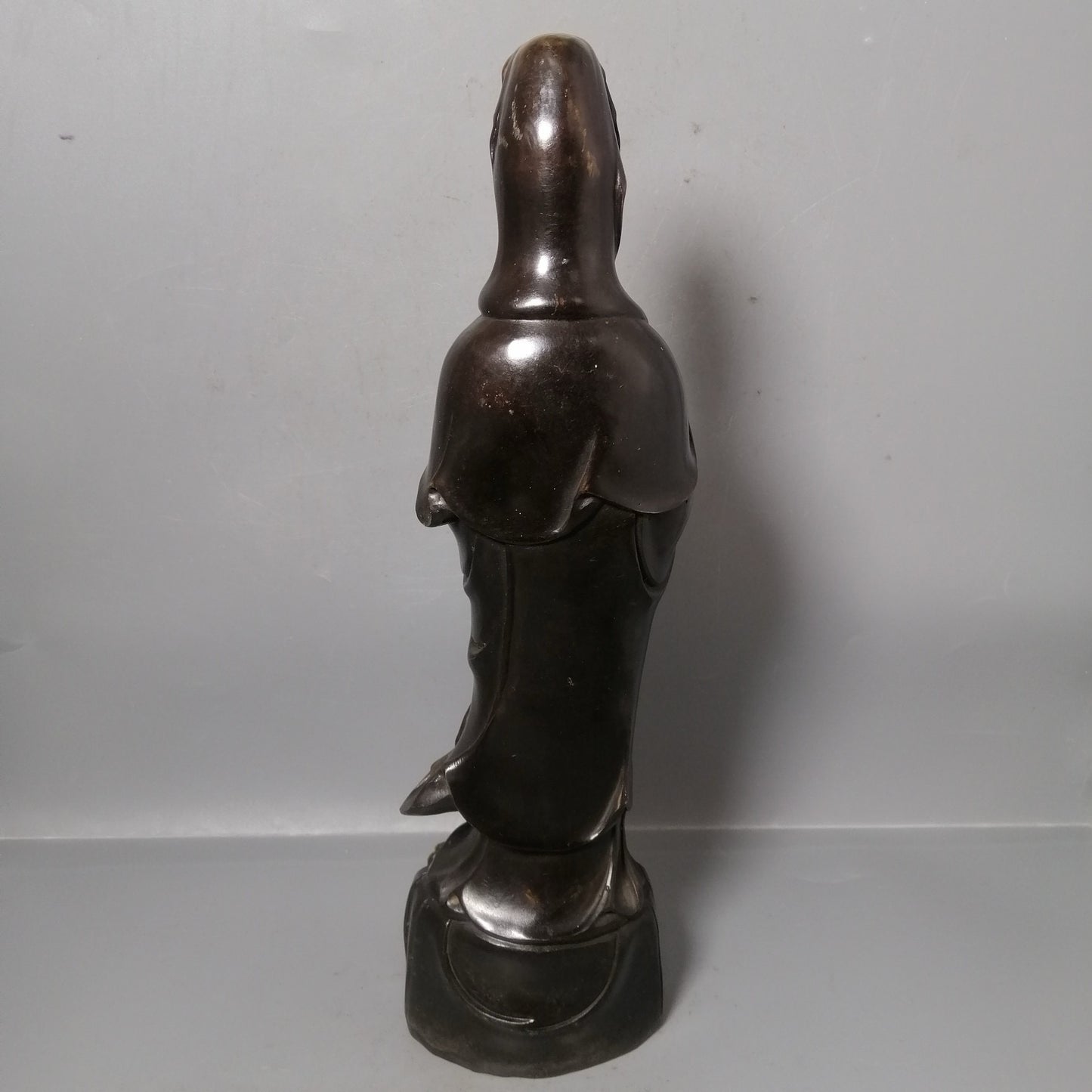 Chinese antique pure copper Guanyin ornaments