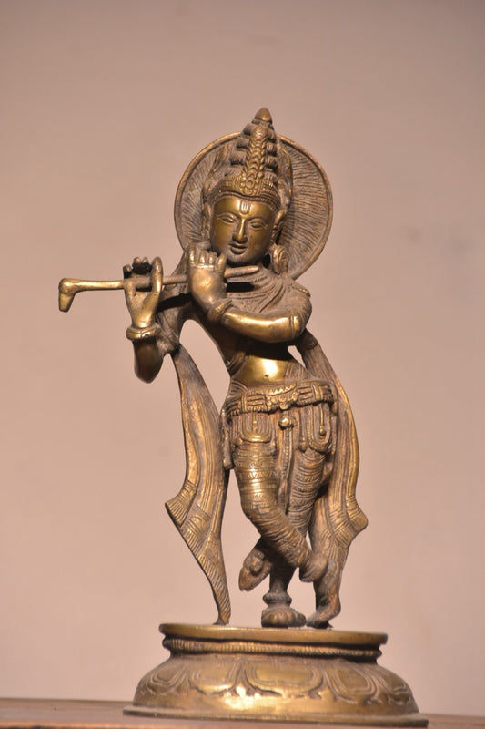 Pure copper statue of Tara