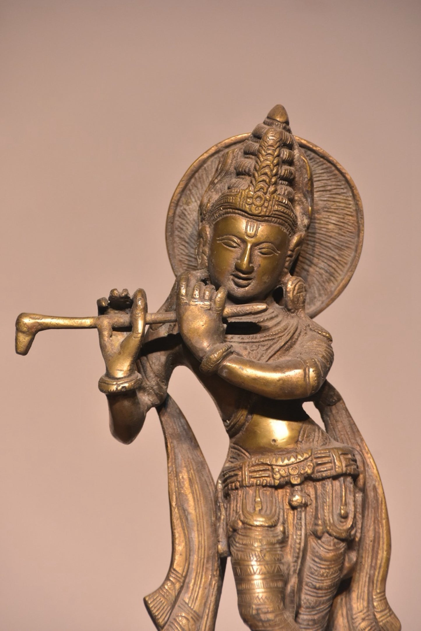 Pure copper statue of Tara