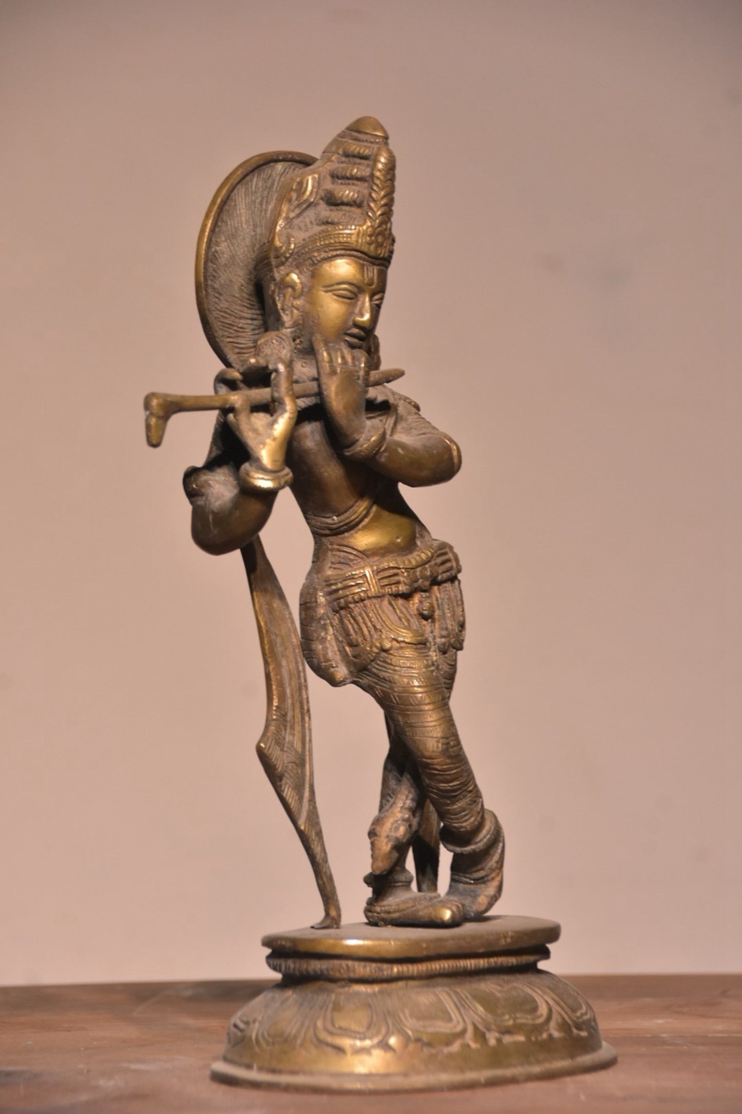 Pure copper statue of Tara