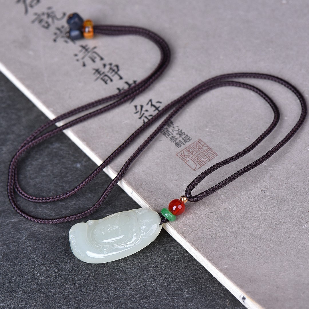 Hotan Jade's Auspicious Guanyin