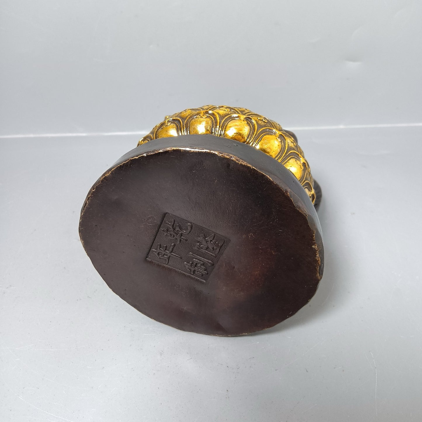 Chinese antique pure copper Maitreya Buddha ornaments