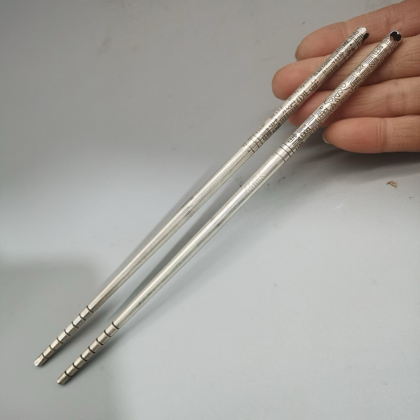 Baifu Pure Silver Chopsticks