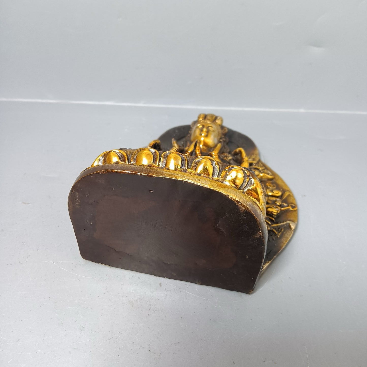 Chinese antique pure copper thousand handed Guanyin ornaments