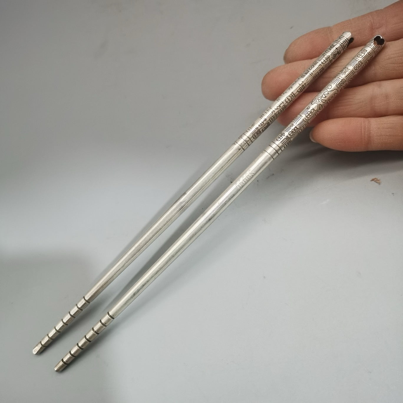 Baifu Pure Silver Chopsticks