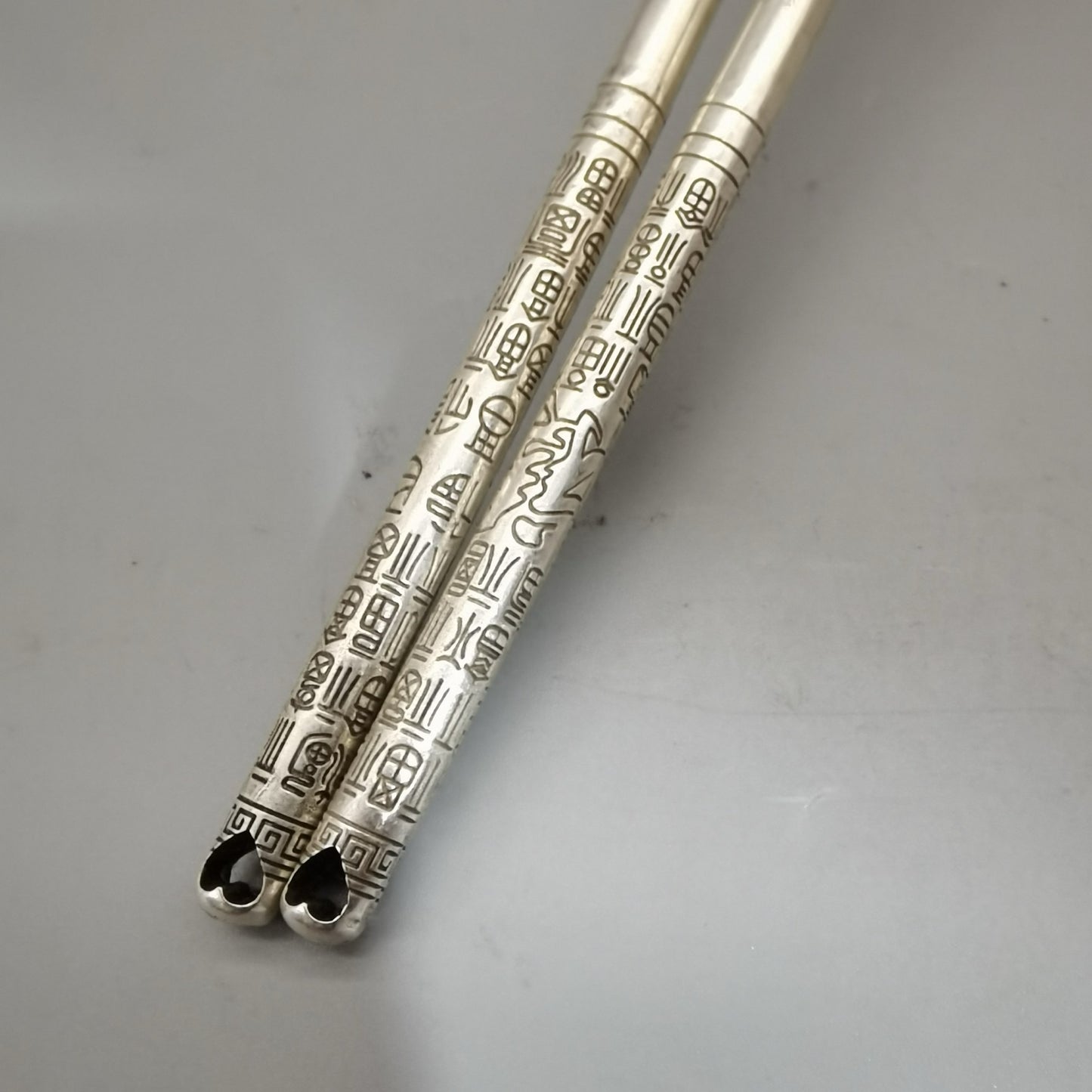 Baifu Pure Silver Chopsticks