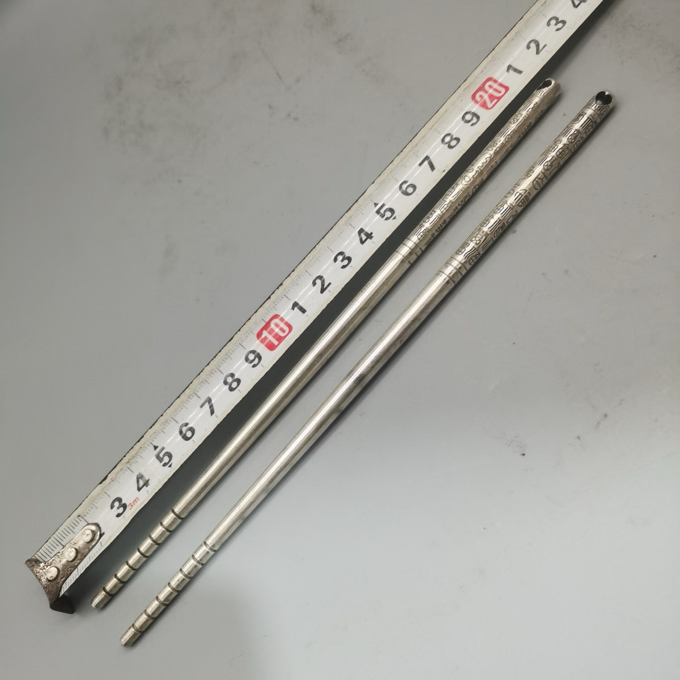 Baifu Pure Silver Chopsticks