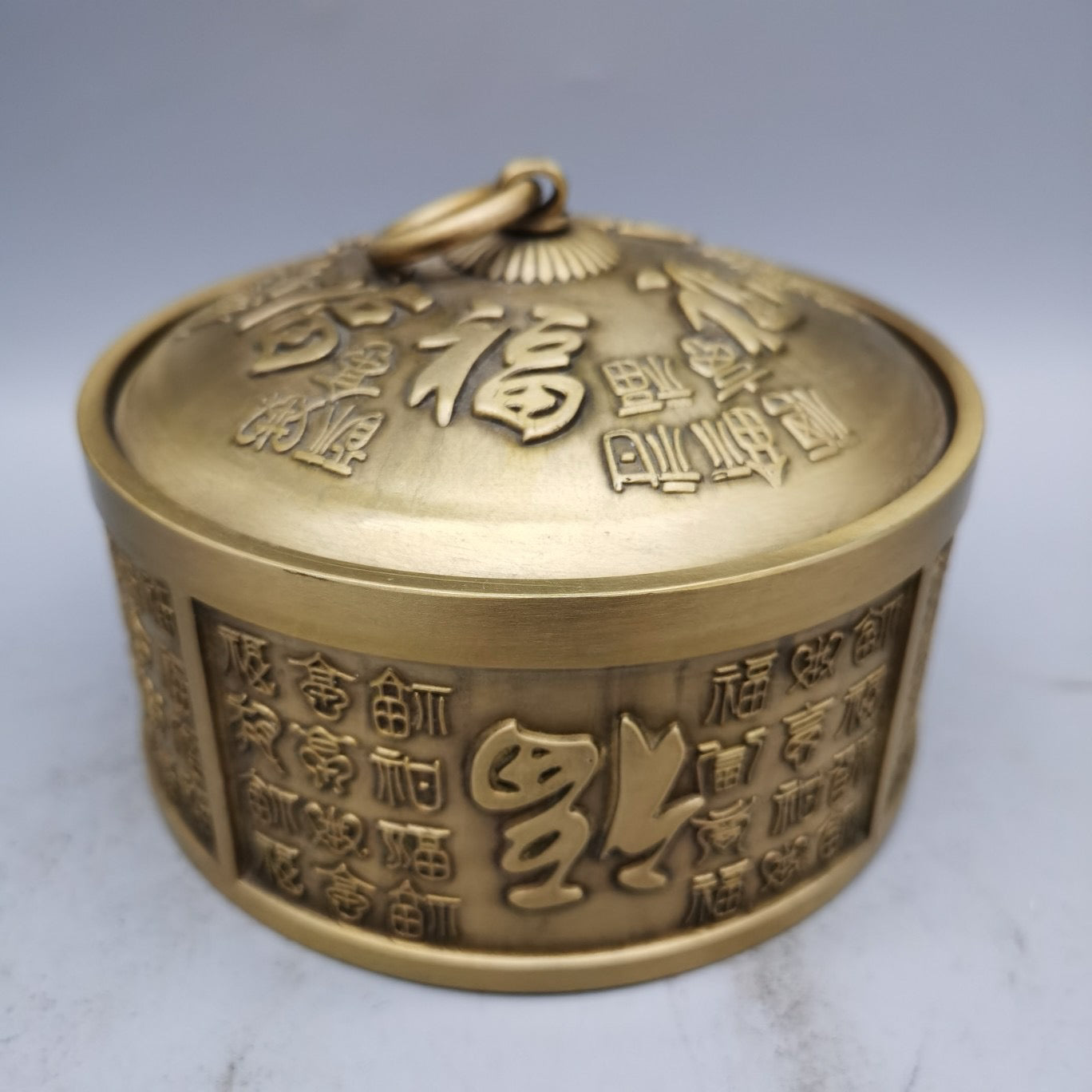 Pure copper ashtray