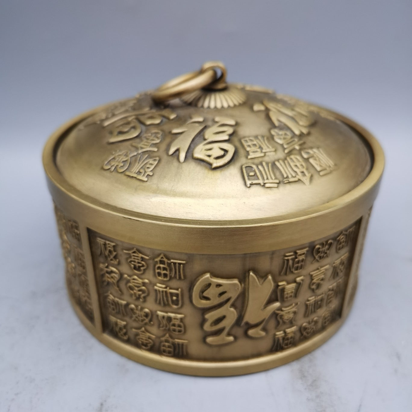 Pure copper ashtray