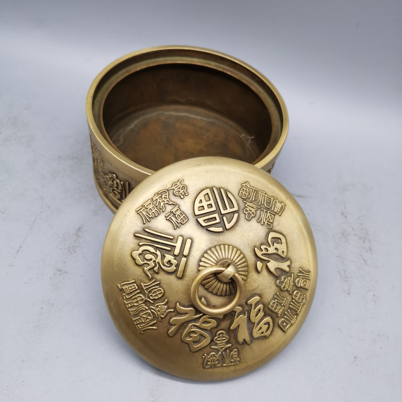 Pure copper ashtray