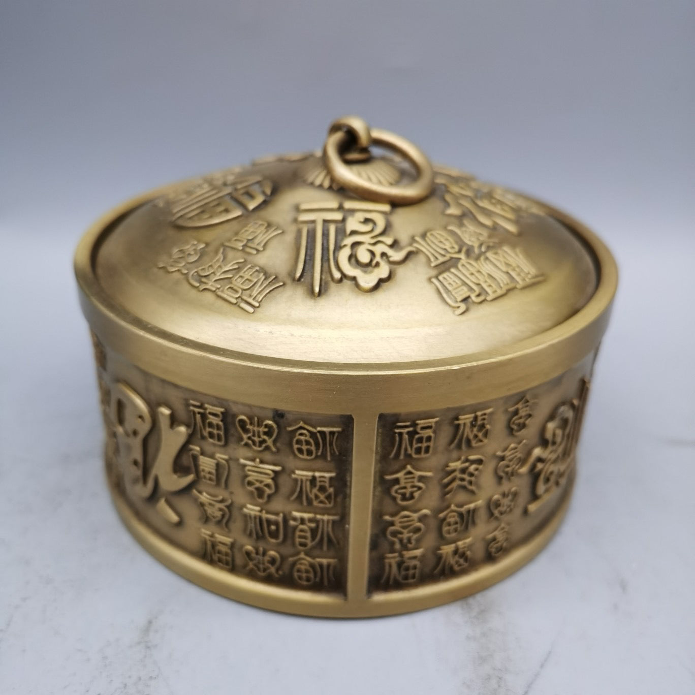 Pure copper ashtray