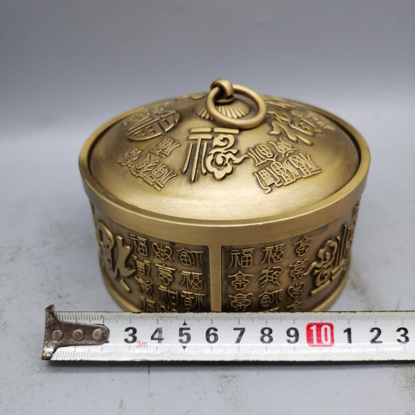 Pure copper ashtray
