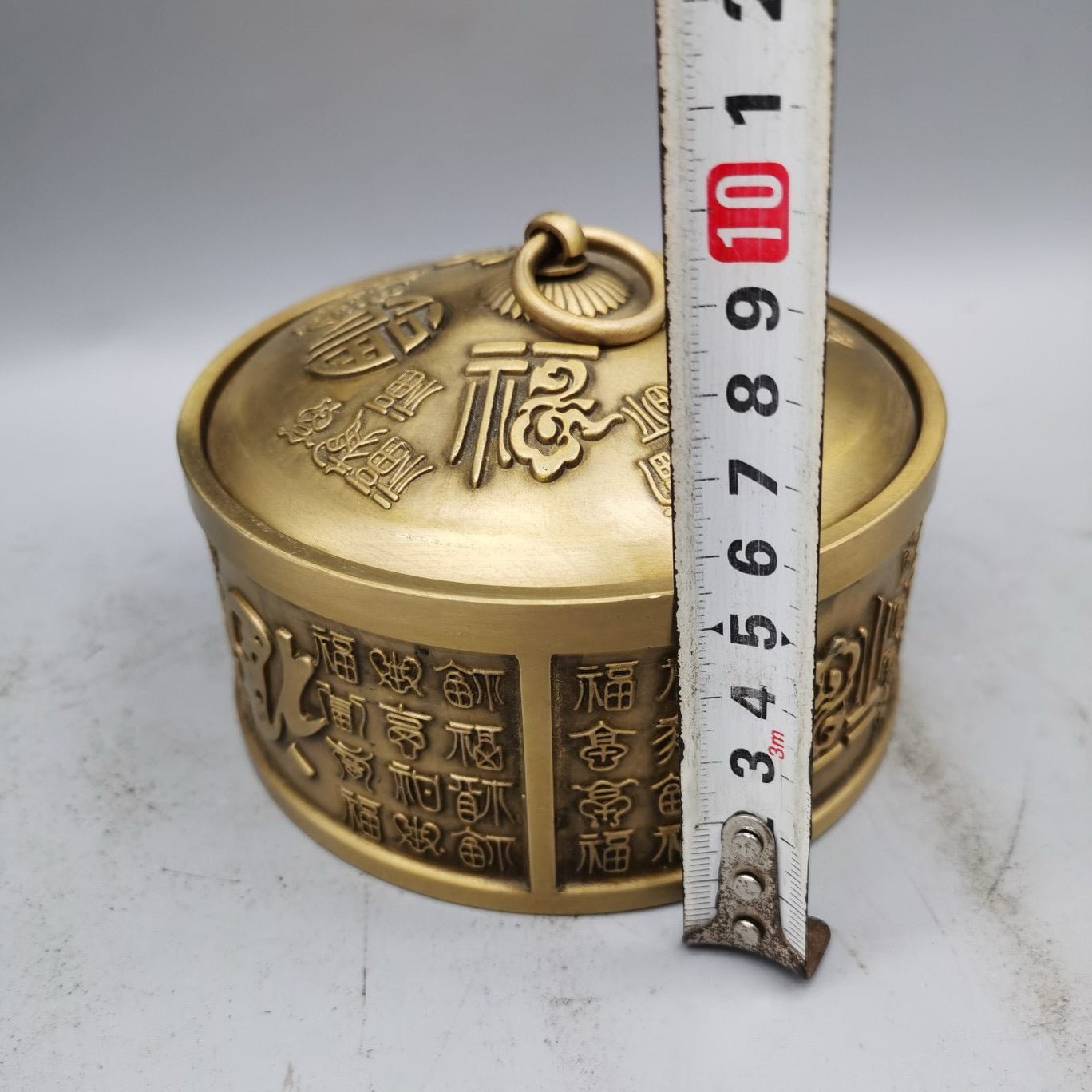 Pure copper ashtray