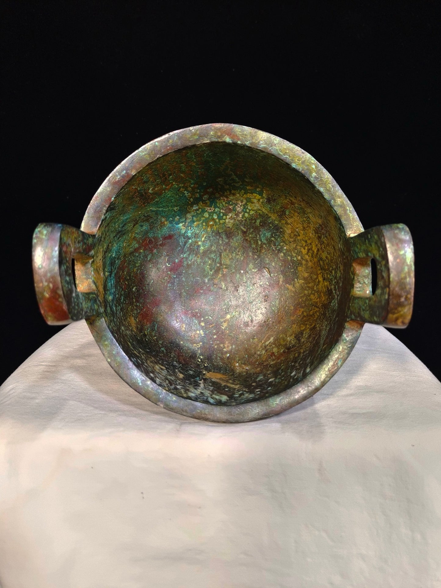 Bronze Inscription Heavy Tool Big Ke Ding