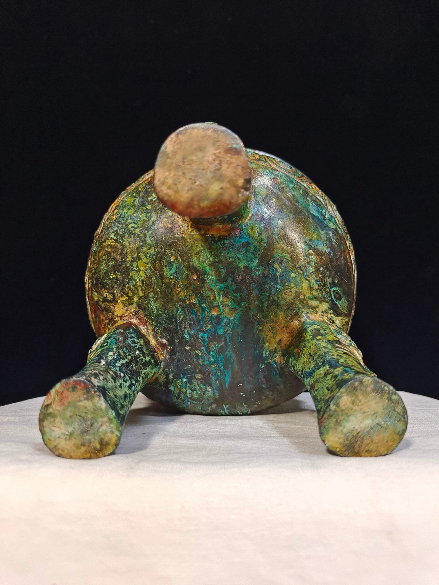 Bronze Inscription Heavy Tool Big Ke Ding