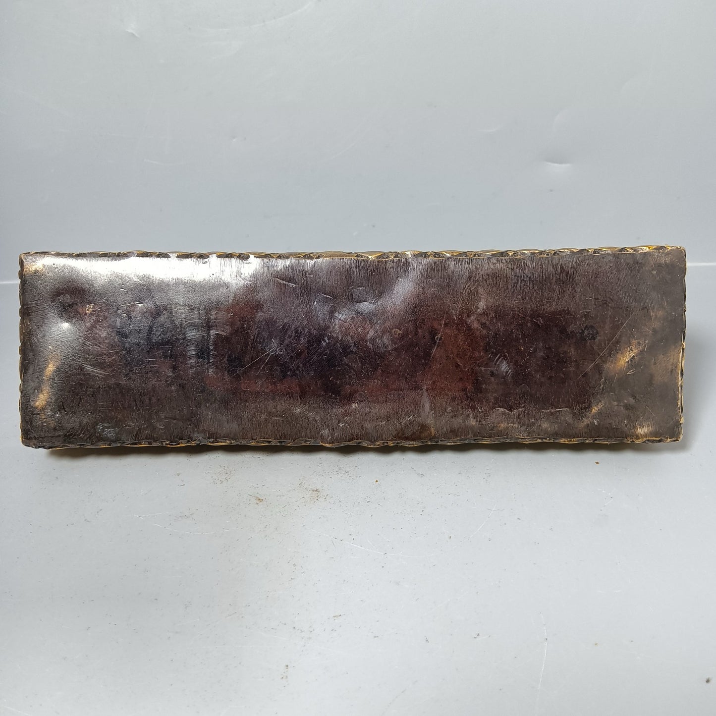 Chinese antique pure copper sleeping Buddha ornaments
