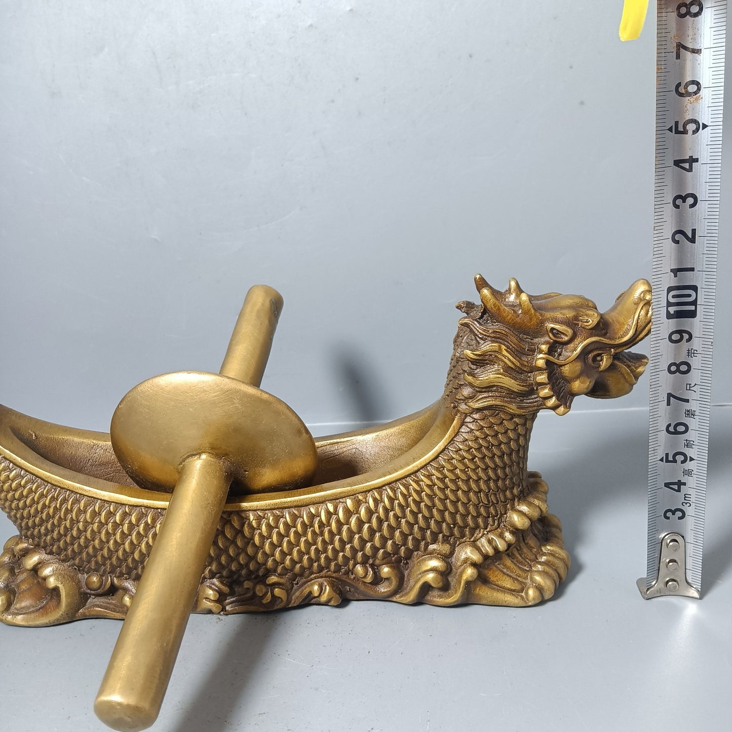 Chinese antique pure copper medicine roller ornament