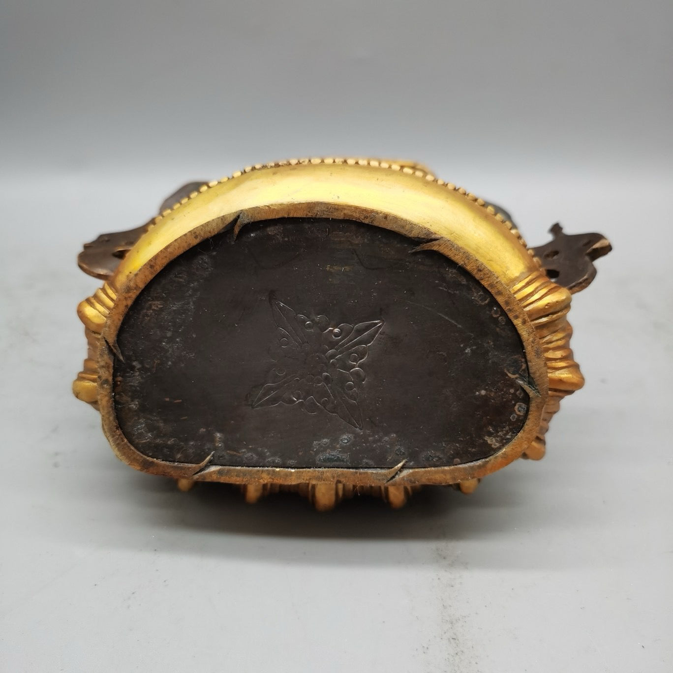 Pure copper gilded Buddha statue
