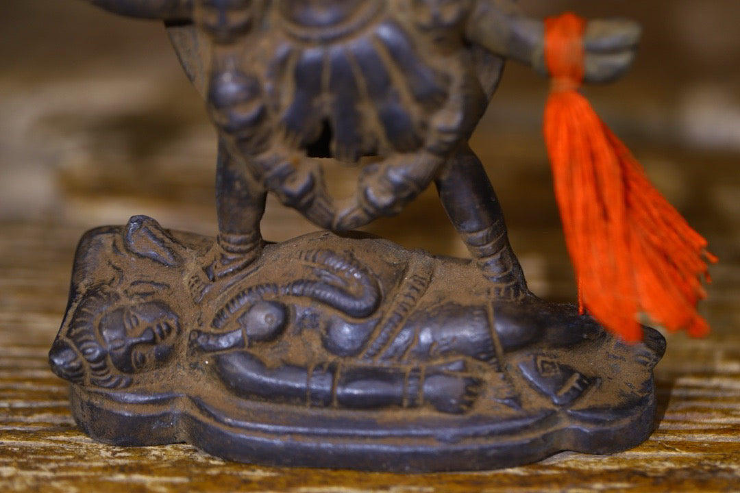 Copper body pure handmade hammering and carving of old Buddha statues