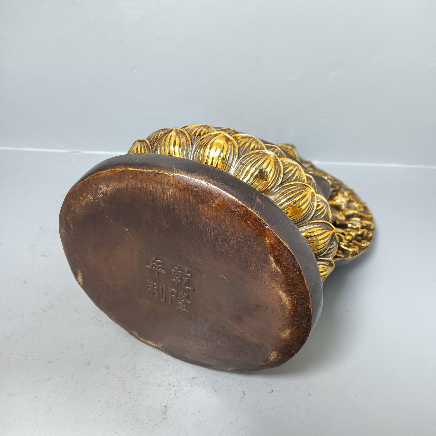 Chinese antique pure copper thousand handed Guanyin ornaments