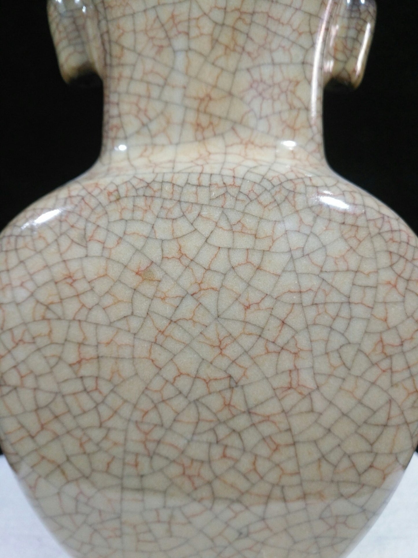 Ceramic yellow glazed wine vessel