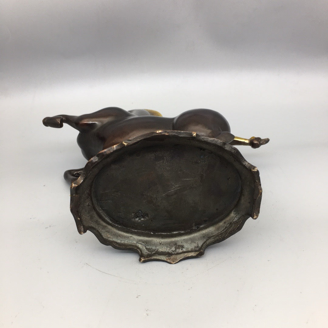 Pure copper galloping horse ornaments