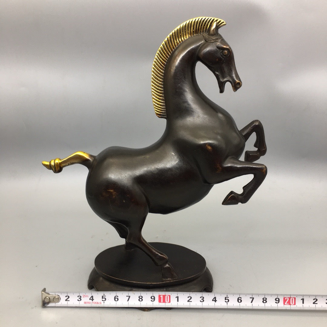 Pure copper galloping horse ornaments