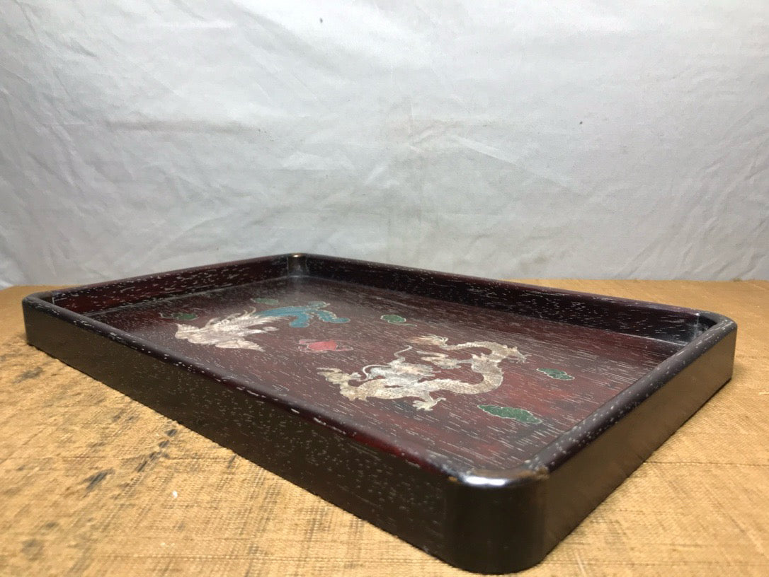 Hua Li Mu Xiang Bei Bao Copper Edge Tea Plate