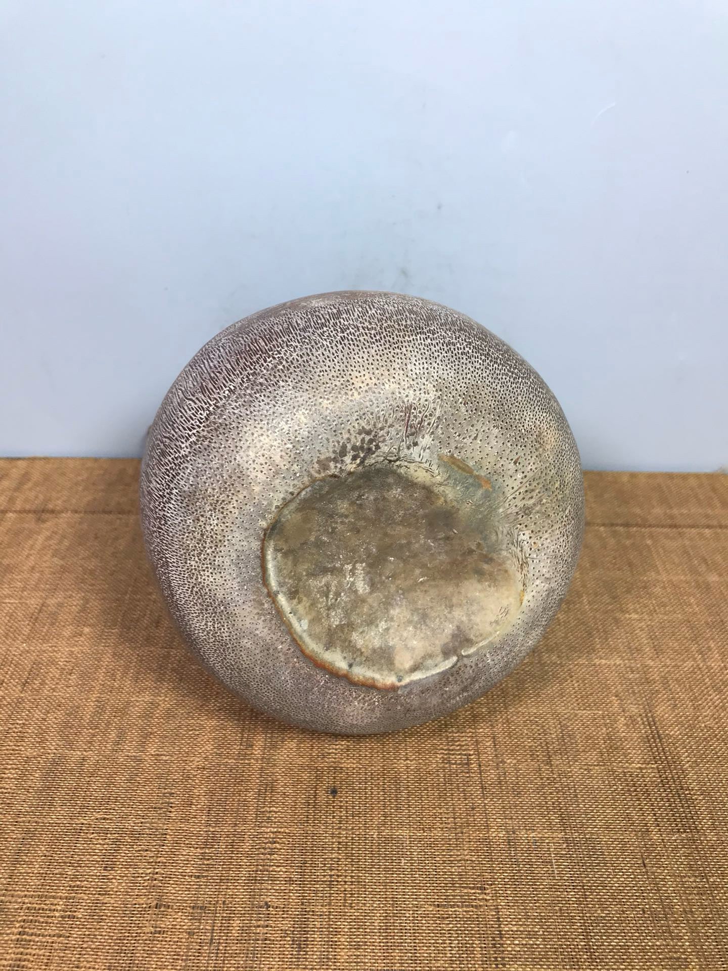 Bamboo root carved gourd