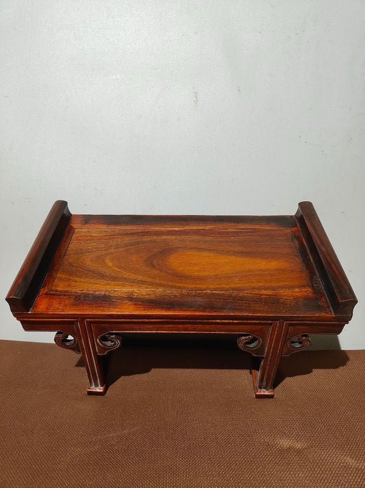Chinese Antique Pear Solid Wood Strip Table Decoration