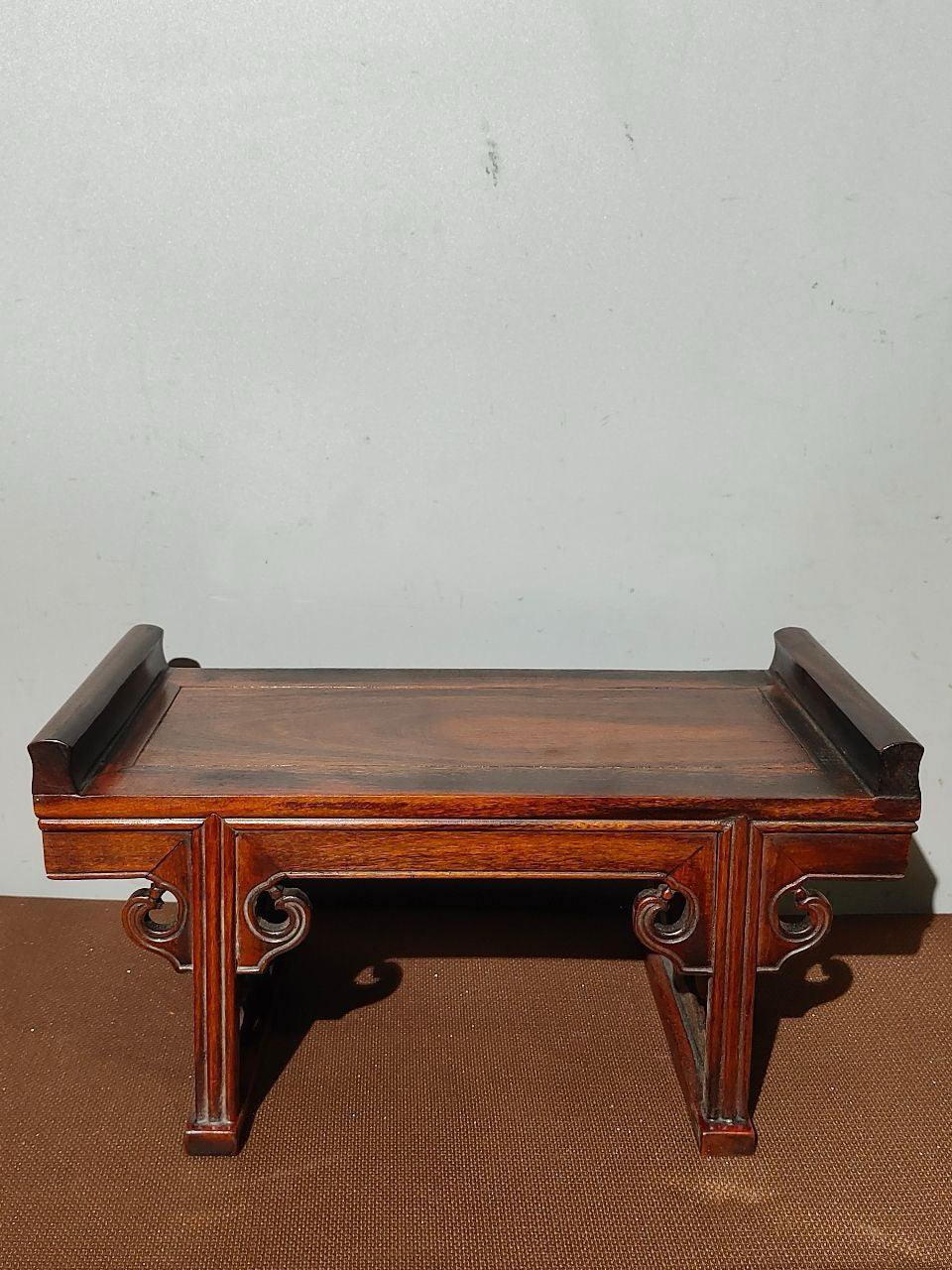 Chinese Antique Pear Solid Wood Strip Table Decoration