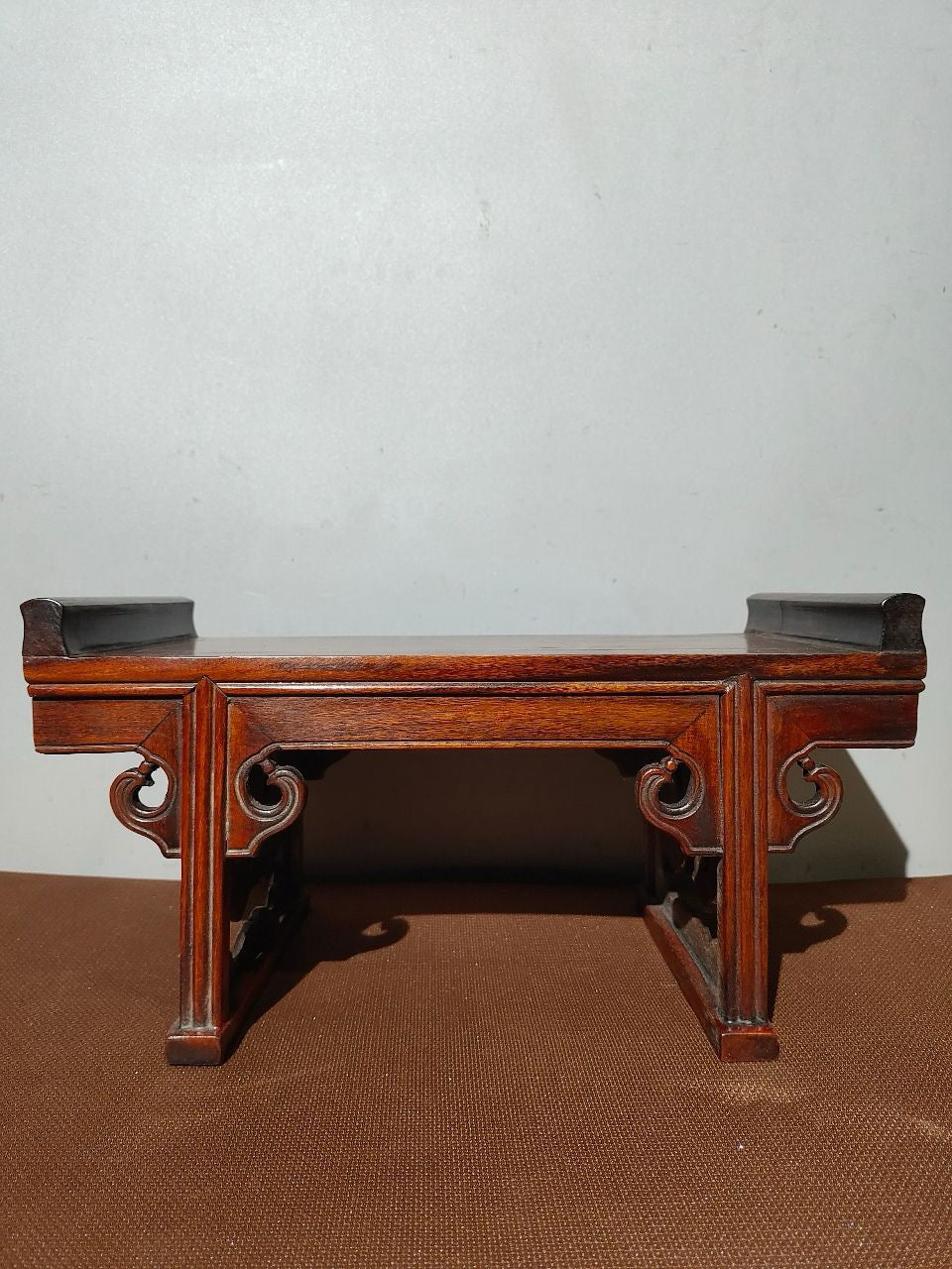 Chinese Antique Pear Solid Wood Strip Table Decoration