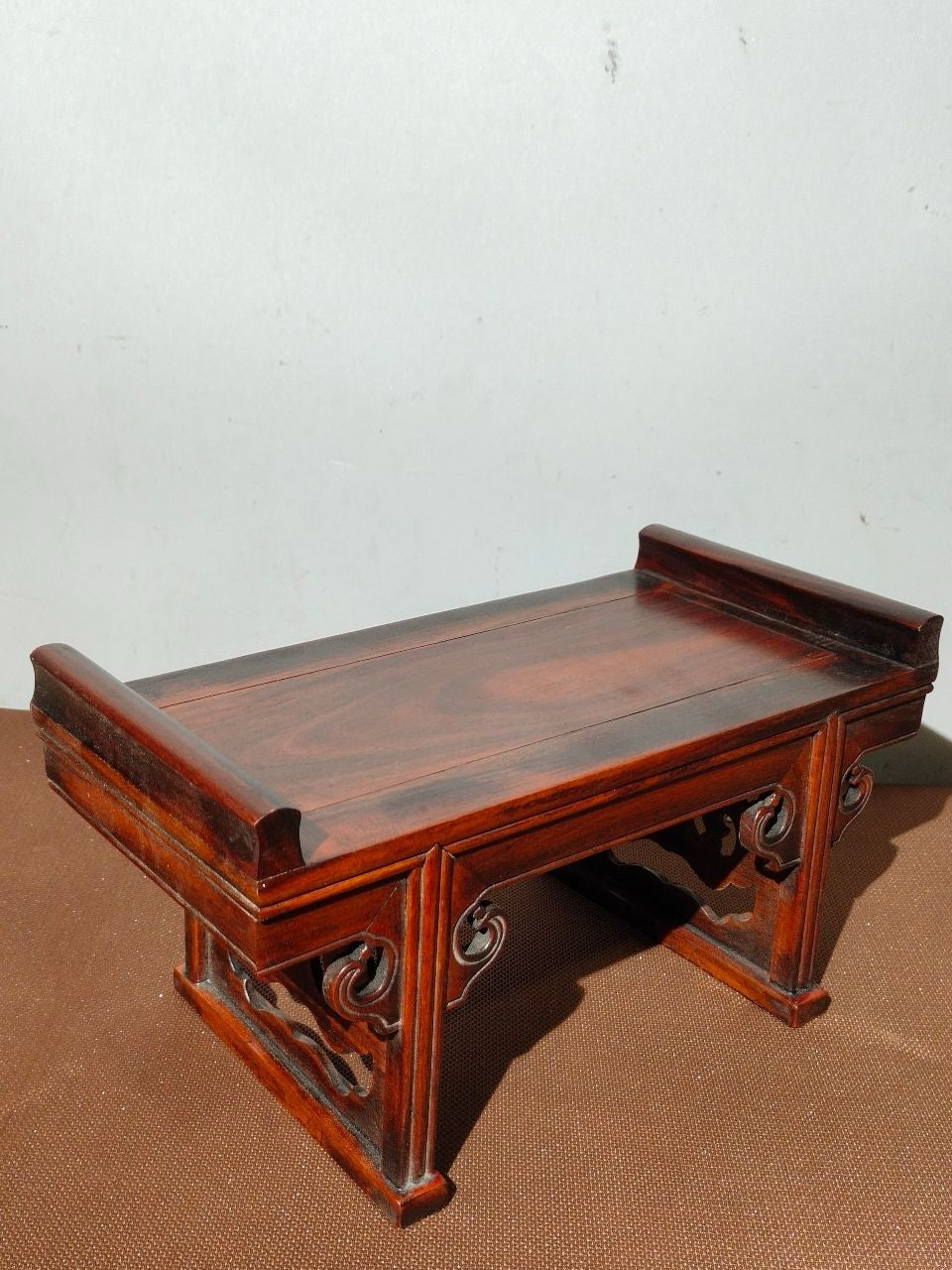 Chinese Antique Pear Solid Wood Strip Table Decoration