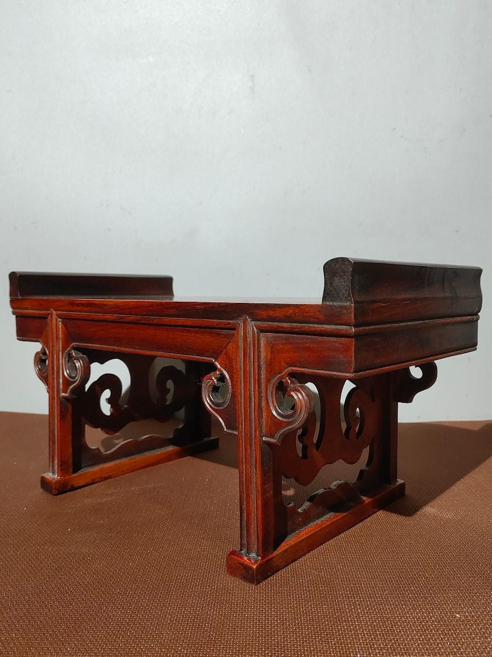 Chinese Antique Pear Solid Wood Strip Table Decoration