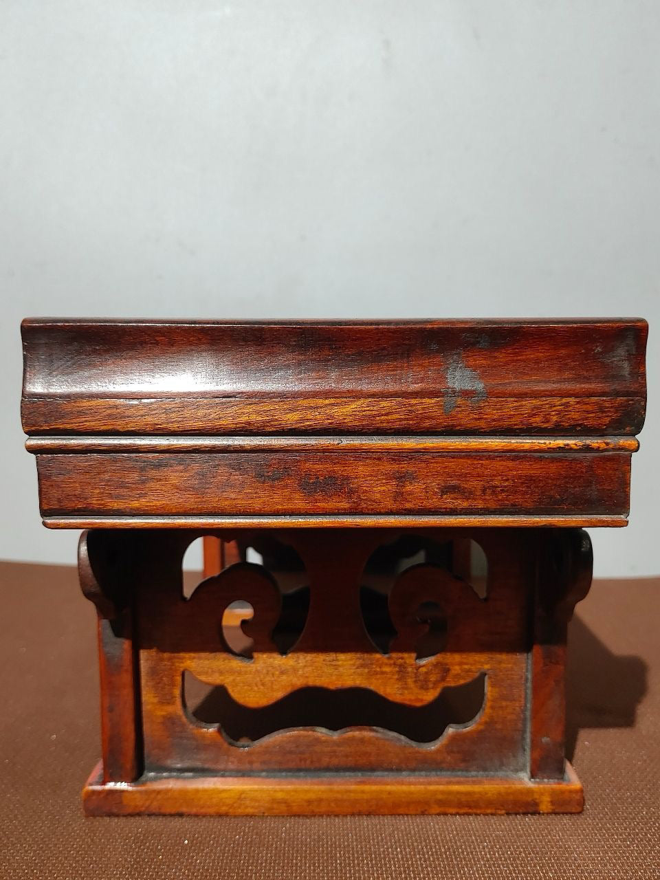 Chinese Antique Pear Solid Wood Strip Table Decoration